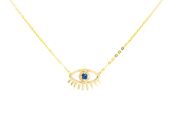 Lashy Evil Eye - 14 kt Yellow Gold - Women's Designer Jewelry
