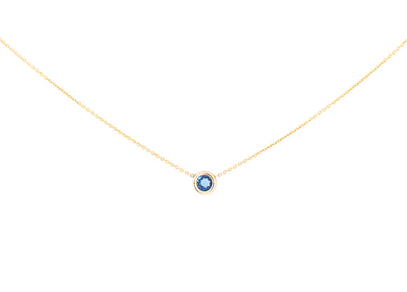 Santorini Blue - 14 kt Yellow Gold - Sapphire - Women’s Designer Jewelry