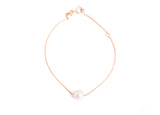 The Aphrodite Bracelet - 14 kt Rose Gold - Akoya Pearl - Women’s Designer Jewelry