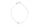 The Aphrodite Bracelet - 14 kt White Gold - Akoya Pearl - Women’s Designer Jewelry