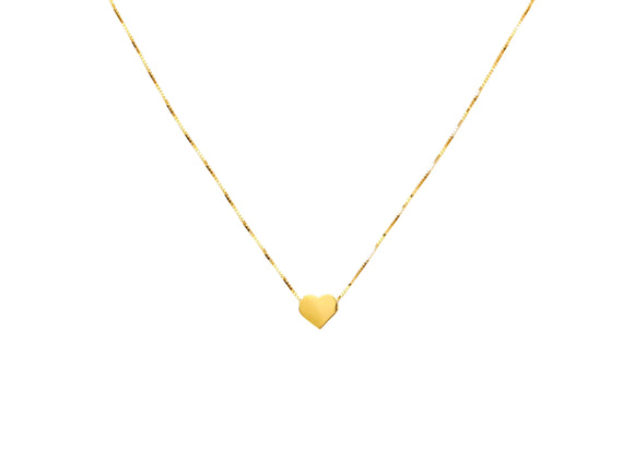 Tiny Heart Big Love - Solid 14K Gold - Women’s Fine Jewelry