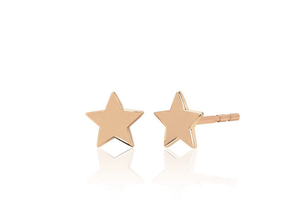 Mini Star Earrings - 14K Gold - Women’s Luxury Jewelry