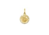 Saint Christopher The Protector Round Pendant