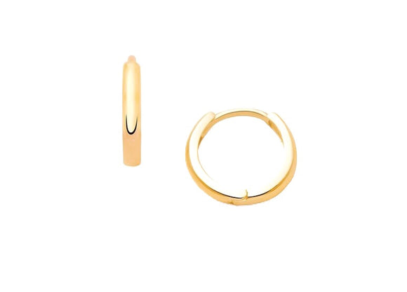 Mini 14k Gold Huggie Earrings - Yellow Gold - Rose Gold - White Gold - Women’s Luxury Jewelry