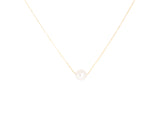 The Aphrodite Necklace - 14 kt Yellow Gold - Akoya Pearl - Women’s Designer Jewelry